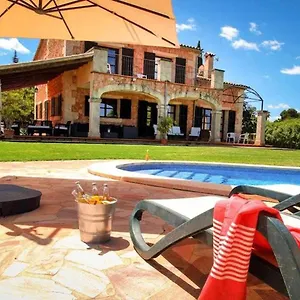 Villa Ciclismo Y Golf Junto A La Playa Finca Son Sant Marti Gran, Muro